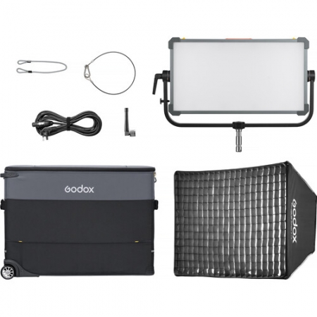 Godox KNOWLED P600R Kit K1 RGB LED Light Panel (Travel Kit)